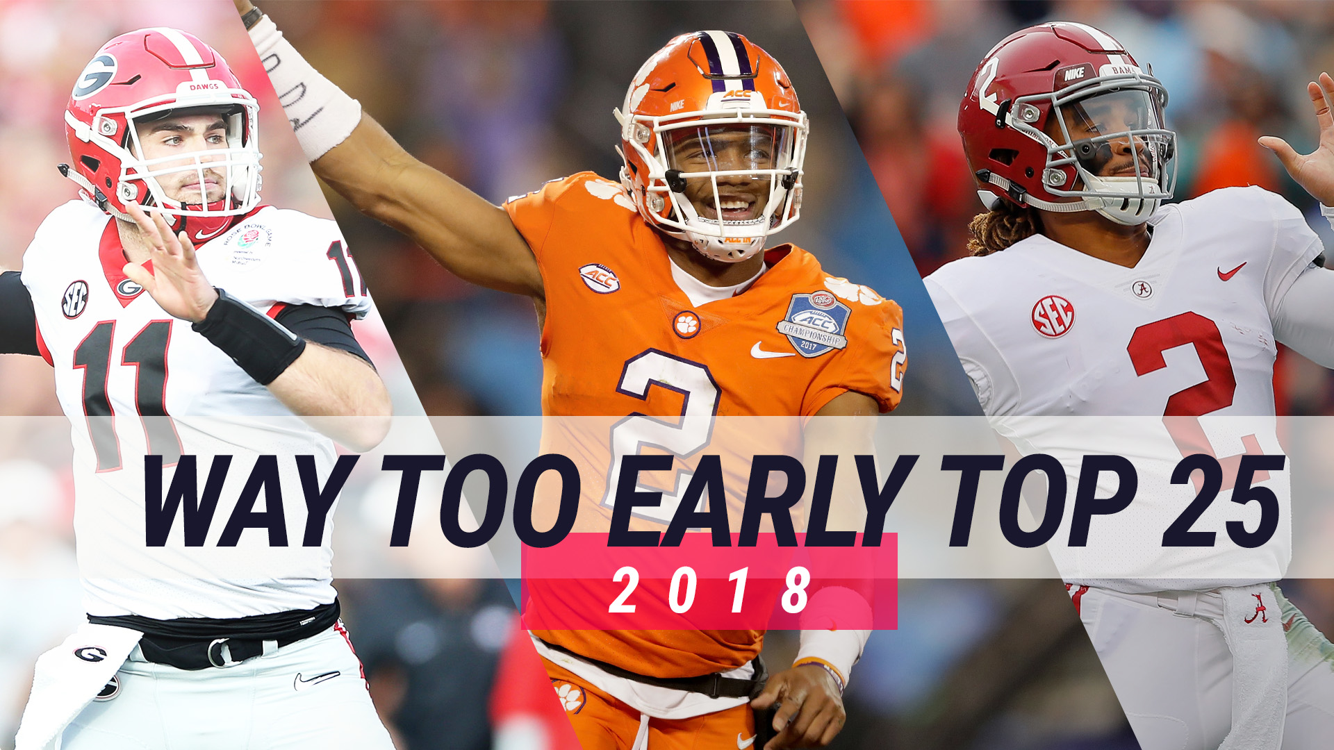 College football rankings SN's prepreseason top 25 for 2018 NCAA