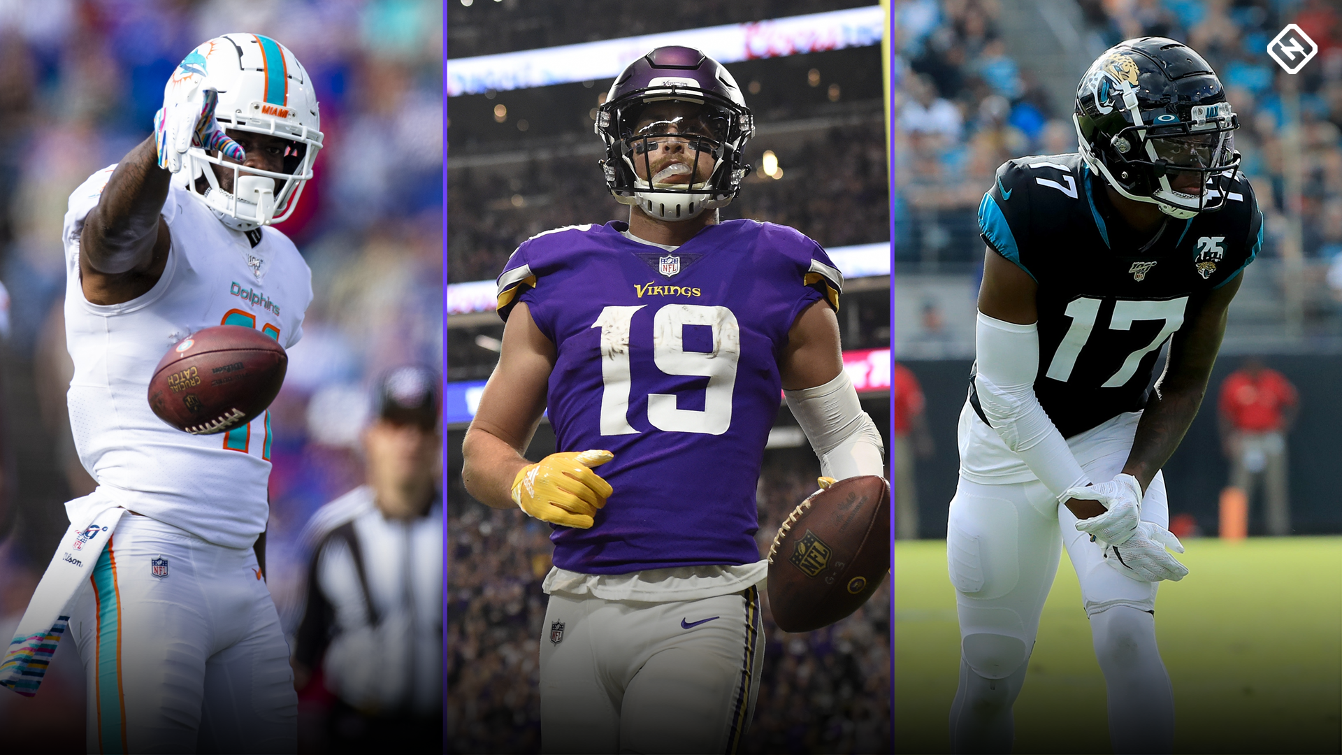 Fantasy Injury Updates: DeVante Parker, Adam Thielen, DJ Chark, more impact Week 15 WR rankings