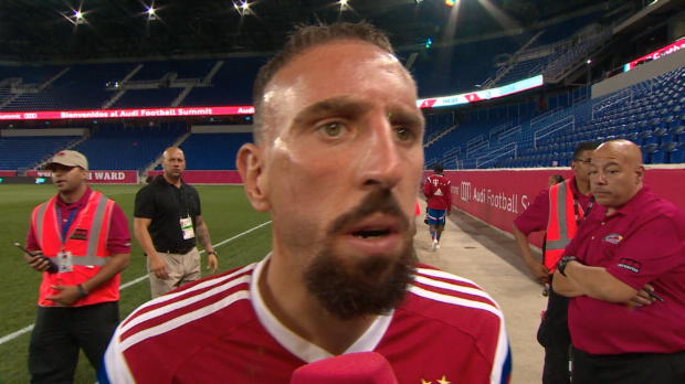 Foot : Amical - Bayern Munich, Ribéry monte en puissance