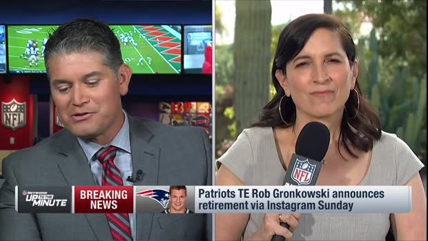 Judy Battista on New England Patriots tight end Rob Gronkowski's retirement: 'Certainly the best tight end of his era' Judy Battista on New England Patriots tight end Rob Gronkowski's retirement: 'Certainly the best tight end of his era'
