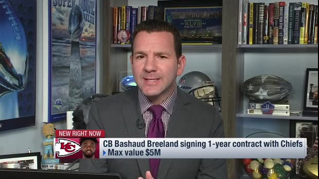 NFL Network Insider Ian Rapoport: Kansas City Chiefs are getting a 'potential starter' at cornerback in CB Bashaud Breeland NFL Network Insider Ian Rapoport: Kansas City Chiefs are getting a 'potential starter' at cornerback in CB Bashaud Breeland