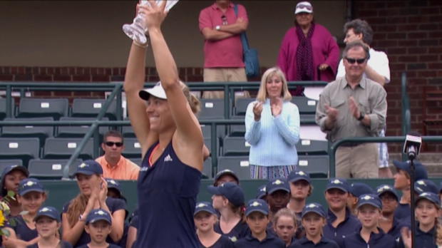  : WTA - Charleston - Kerber arrache son 4e titre