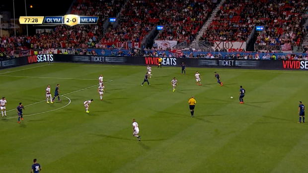 Foot : Amical - Le but de Bouchalakis