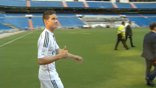 Foot Transfert, Mercato : Real Madrid - Le rêve éveillé de James