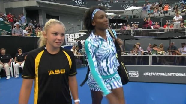  : WTA - Auckland - Venus Williams en finale