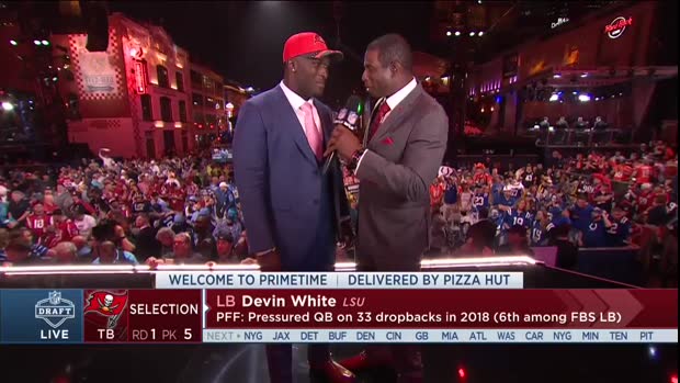 LSU linebacker Devin White after getting drafted by Tampa Bay Buccaneers: 'All my horses going to Tampa' LSU linebacker Devin White after getting drafted by Tampa Bay Buccaneers: 'All my horses going to Tampa'