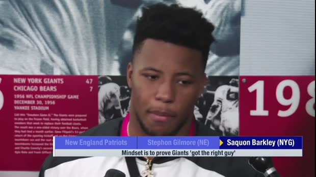 New York Giants running back Saquon Barkley on critics: If Offensive Rookie of the Year doesn't convince you, I don't know what will New York Giants running back Saquon Barkley on critics: If Offensive Rookie of the Year doesn't convince you, I don't know what will