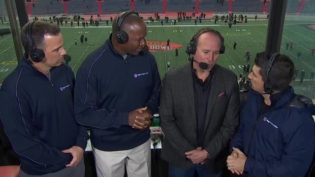 Houston Cougars head coach Dana Holgorsen evaluates West Virginia's draft prospects at Reese's Senior Bowl Houston Cougars head coach Dana Holgorsen evaluates West Virginia's draft prospects at Reese's Senior Bowl