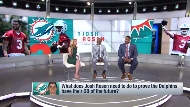 NFL Network's Terrell Davis outlines 'step one' for Dolphins quarterback Josh Rosen to become Miami's franchise QB NFL Network's Terrell Davis outlines 'step one' for Dolphins quarterback Josh Rosen to become Miami's franchise QB