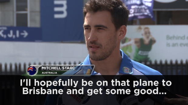 Starc set for Test return