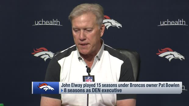 Denver Broncos general manager John Elway: 'I consider myself the luckiest guy in the world' for getting to play and work for late team owner Pat Bowlen Denver Broncos general manager John Elway: 'I consider myself the luckiest guy in the world' for getting to play and work for late team owner Pat Bowlen