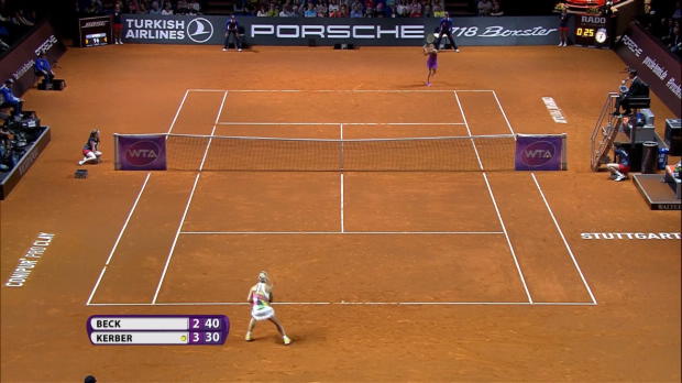  : WTA - WTA Stuttgart - Kerber et Muguruza en quarts