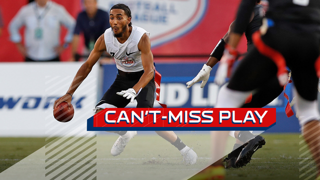 Can't-Miss Play: Fighting Cancer quarterback Darrell Doucette puts Godspeed on skates for epic lateral TD Can't-Miss Play: Fighting Cancer quarterback Darrell Doucette puts Godspeed on skates for epic lateral TD
