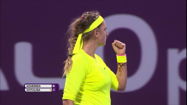  : WTA - Doha - Azarenka rejoint Wozniacki