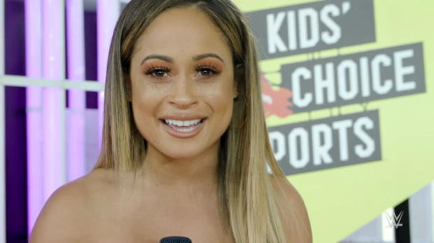 Ronda Rousey and Roman Reigns walk the orange carpet at the 2018 Nick Kids' Choice Sports Awards: WWE.com Exclusive, July 20, 2018 Ronda Rousey and Roman Reigns walk the orange carpet at the 2018 Nick Kids' Choice Sports Awards: WWE.com Exclusive, July 20, 2018
