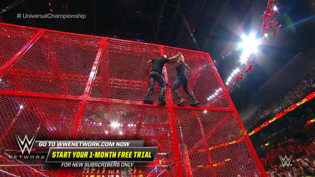 Brock Lesnar kicks the Hell in a Cell door off its hinges: WWE Hell in a Cell 2018 (WWE Network Exclusive) Brock Lesnar kicks the Hell in a Cell door off its hinges: WWE Hell in a Cell 2018 (WWE Network Exclusive)