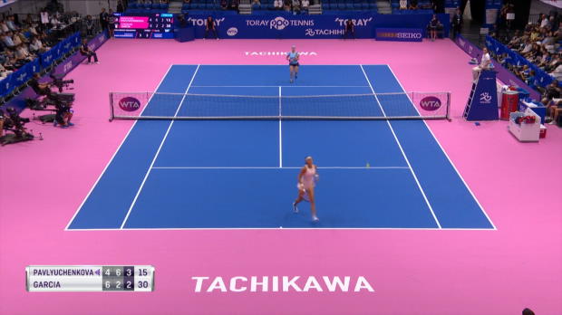  : Tokyo - Garcia s'en sort contre Pavlyuchenkova