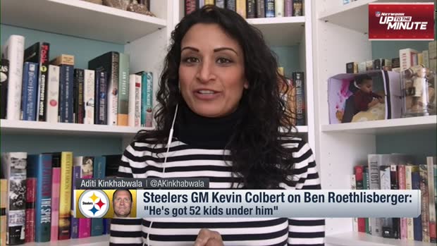 NFL Network's Aditi Kinkhabwala: 'Quite a few' Pittsburgh Steelers veterans that are 'skeptical' about general manager Kevin Colbert's comments NFL Network's Aditi Kinkhabwala: 'Quite a few' Pittsburgh Steelers veterans that are 'skeptical' about general manager Kevin Colbert's comments