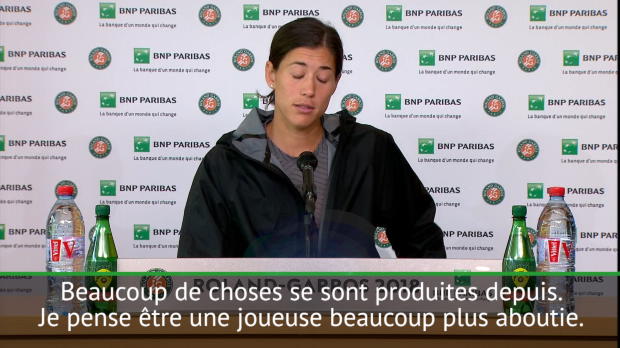  : Roland-Garros - Muguruza - 'Je suis une joueuse plus aboutie'