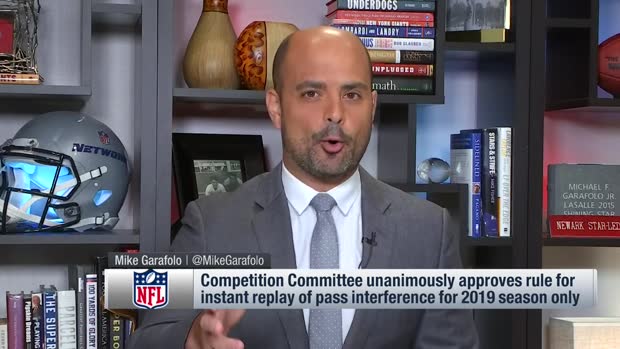 NFL Network's Mike Garafolo: Pass interference replay rule would only be used for 'egregious' violations NFL Network's Mike Garafolo: Pass interference replay rule would only be used for 'egregious' violations