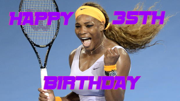 Serena Williams turns 35