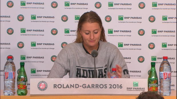  : NEWS - Roland-Garros - Mladenovic - 'Jouer face  une lgende'