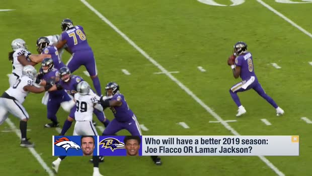 Denver Broncos quarterback Joe Flacco vs. Baltimore Ravens quarterback Lamar Jackson: Who will have the better season? Denver Broncos quarterback Joe Flacco vs. Baltimore Ravens quarterback Lamar Jackson: Who will have the better season?