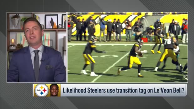 NFL Network's Tom Pelissero: Pittsburgh Steelers might still opt to put transition tag on running back Le'Veon Bell NFL Network's Tom Pelissero: Pittsburgh Steelers might still opt to put transition tag on running back Le'Veon Bell