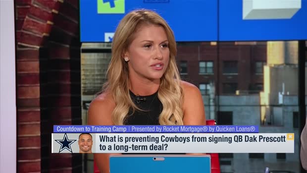 NFL Network's Jane Slater details why the Dallas Cowboys haven't reached a new deal with quarterback Dak Prescott yet NFL Network's Jane Slater details why the Dallas Cowboys haven't reached a new deal with quarterback Dak Prescott yet