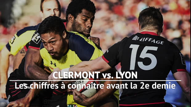 Demies : Demies - Clermont vs. Lyon en chiffres