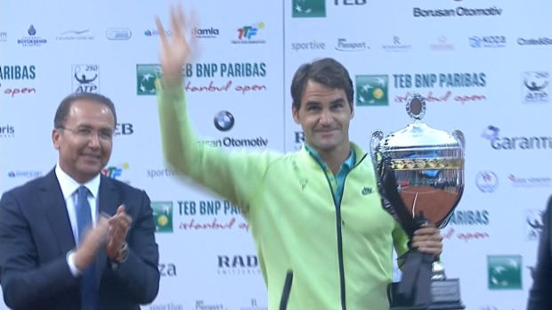  : NEWS - Istanbul - Federer dcroche son 85e titre