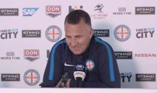 City's new Head Coach Warren Joyce speaks to the media for the first time after being appointed Melbourne City's new boss.