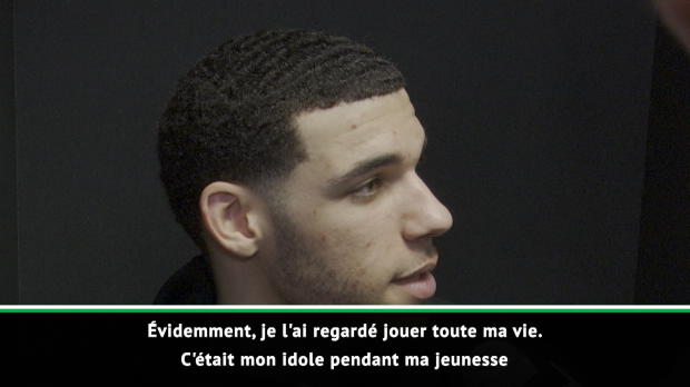 Basket : NBA - Ball sur LeBron James - "Un rêve devenu réalité de jouer avec mon idole"