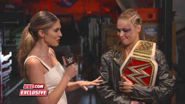 Ronda Rousey now carries the torch for the WWE Women's Division: WWE.com Exclusive, Aug. 19, 2018 Ronda Rousey now carries the torch for the WWE Women's Division: WWE.com Exclusive, Aug. 19, 2018