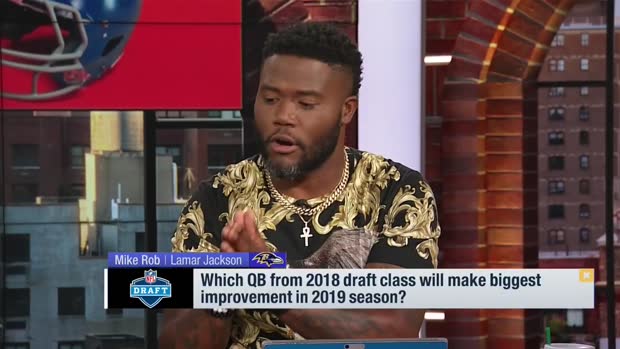 Michael Robinson: Baltimore Ravens quarterback Lamar Jackson will have the biggest 'overall improvement' in 2019 Michael Robinson: Baltimore Ravens quarterback Lamar Jackson will have the biggest 'overall improvement' in 2019