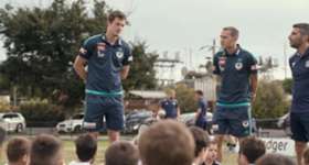 See what happened when two of the boys paid the SKOB Under 7s and Under 8s a little visit, all thanks to AGL.