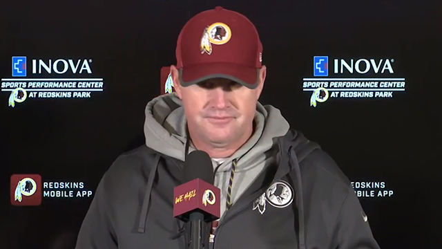 Washington Redskins head coach Jay Gruden addresses complications with quarterback Alex Smith's surgery Washington Redskins head coach Jay Gruden addresses complications with quarterback Alex Smith's surgery