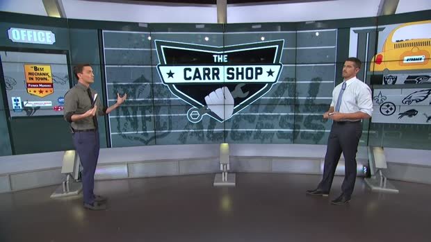 NFL Network's David Carr highlights the key for Philadelphia Eagles quarterback Carson Wentz to return to 2017 form NFL Network's David Carr highlights the key for Philadelphia Eagles quarterback Carson Wentz to return to 2017 form