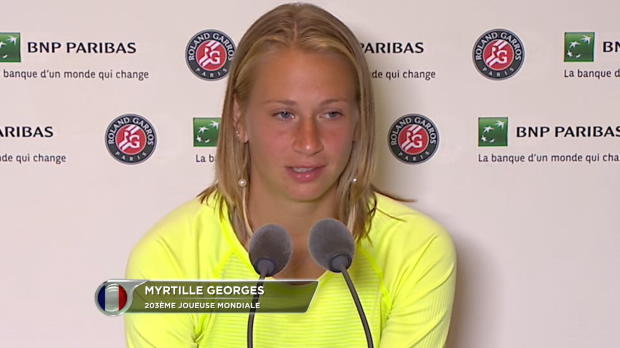  : NEWS - Roland-Garros - Georges - 'Une bonne exprience quand mme'