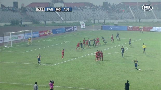 Socceroos outclass Bangladesh