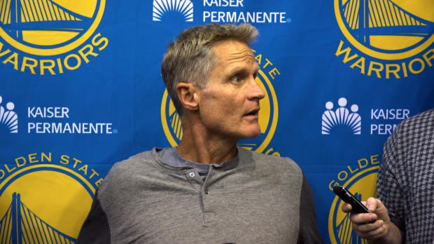 Kerr expecting anthem protests in NBA