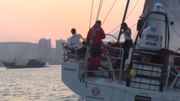 SAILING: Volvo Ocean Race: Dongfeng clinch leg three win