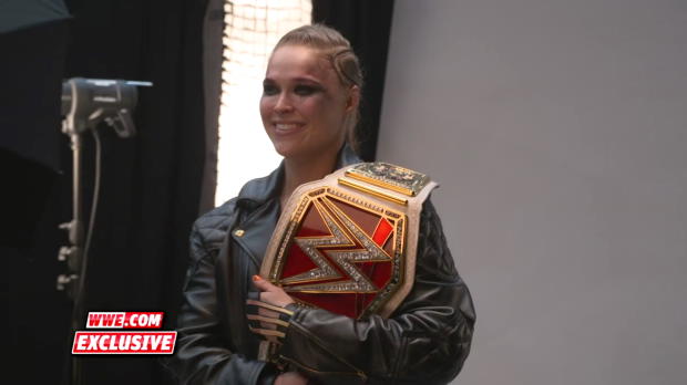 Behind the scenes of Ronda Rousey's Raw Women's Title photo shoot: WWE.com Exclusive, Aug. 19, 2018 Behind the scenes of Ronda Rousey's Raw Women's Title photo shoot: WWE.com Exclusive, Aug. 19, 2018