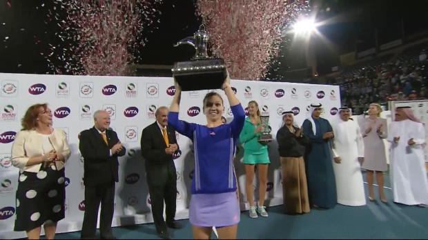  : WTA - Duba - Halep remporte le titre