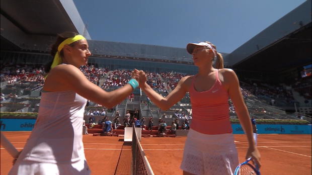  : WTA - Madrid - Garcia choue d'un rien face  Sharapova