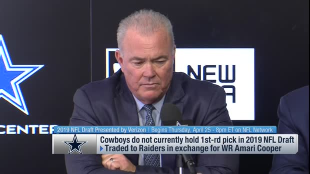 Dallas Cowboys Executive Vice President Stephen Jones: There's no 'buyer's remorse' in losing first-round pick for Amari Cooper Dallas Cowboys Executive Vice President Stephen Jones: There's no 'buyer's remorse' in losing first-round pick for Amari Cooper