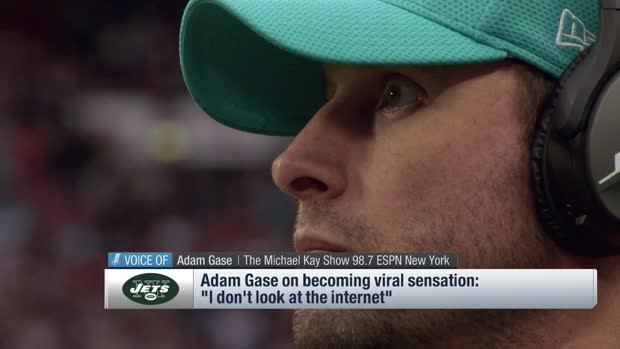 New York Jets head coach Adam Gase on becoming internet meme after introductory press conference: 'I don't look at the internet' New York Jets head coach Adam Gase on becoming internet meme after introductory press conference: 'I don't look at the internet'