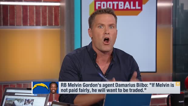 NFL Network's Kyle Brandt: Los Angeles Chargers running back Melvin Gordon holds 'ultimate trump card' in contract negotiations NFL Network's Kyle Brandt: Los Angeles Chargers running back Melvin Gordon holds 'ultimate trump card' in contract negotiations