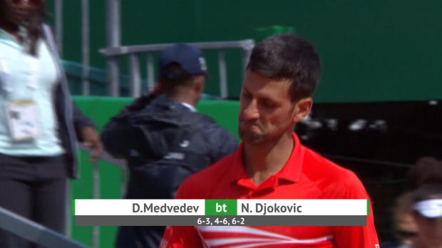  : Monte-Carlo - Djokovic sorti par Medvedev !