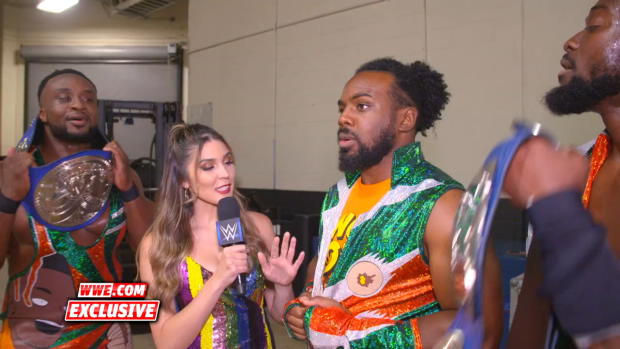 The New Day plan to pop some bottles to celebrate their title defense: WWE.com Exclusive, Sept. 16, 2018 The New Day plan to pop some bottles to celebrate their title defense: WWE.com Exclusive, Sept. 16, 2018